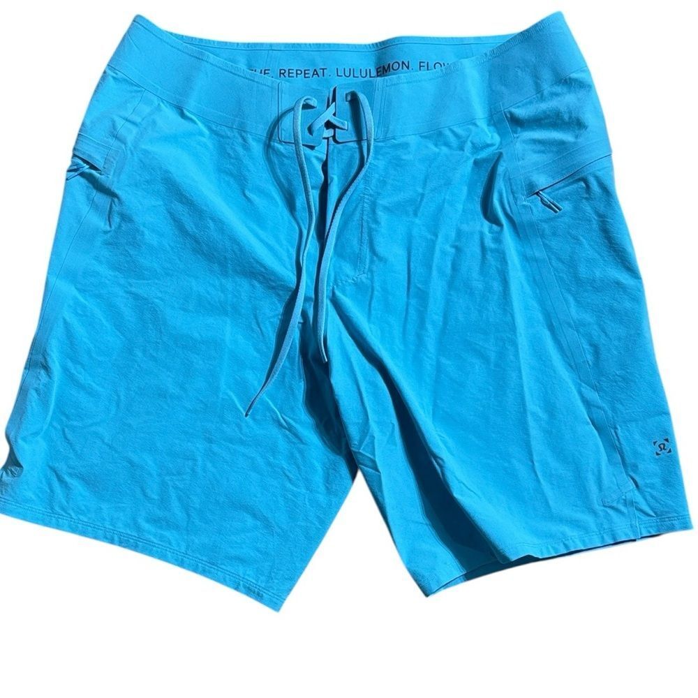lululemon men's 33‎ current state board shorts 9" summer travel vacation New